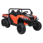 Elektrické autíčko Farmer Truck X-POWER - dvojmiestne, oranžové